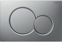 Geberit Sigma 01 bedieningspaneel mat chroom voor Sigma reservoirs 8cm (UP720) en 12cm (UP320) - thumbnail