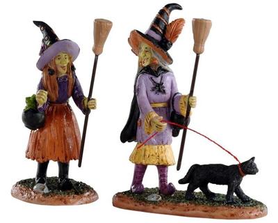 Lemax witches night out s/2 halloween figuur Spooky Town 2020