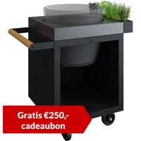 OFYR | Kamado Table Black 65 PRO | Concrete BGE - thumbnail