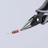 Knipex 34 52 130 ESD Platte rondbektang ESD Chroom-vanadium kogellagerstaal 130 mm - thumbnail