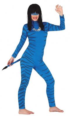 Avatar Jumpsuit Vrouwen Blauw