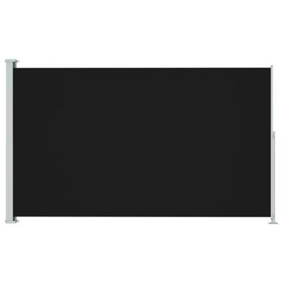 VidaXL Tuinscherm uittrekbaar 220x300 cm zwart VidaXL Tuinscherm uittrekbaar 220x300 cm zwart