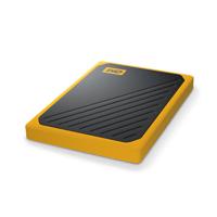 Western Digital My Passport Go 500 GB Zwart, Geel - thumbnail