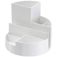 Pennenkoker maul roundbox recycled 6 vaks wit - thumbnail