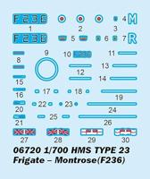 Trumpeter 1/700 HMS Type 23 Frigate - Montrose (F236) - thumbnail