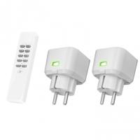 KlikAanKlikUit ACC2-3500R Compacte Stopcontactschakelaarset - thumbnail