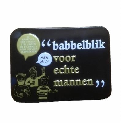 Babbelblik voor echte mannen