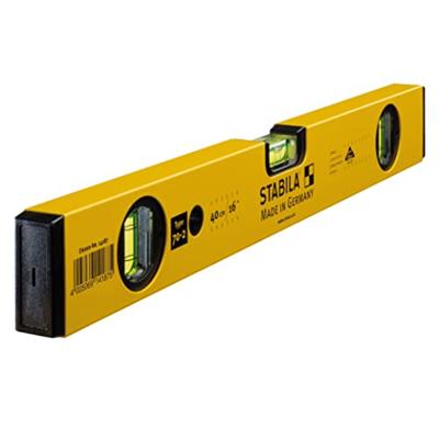 Stabila Type 70-2, 40 cm 14187 Metalen waterpas 40 cm 0.5 mm/m Stabila Type 70-2, 40 cm 14187 Metalen waterpas 40 cm 0.5 mm/m