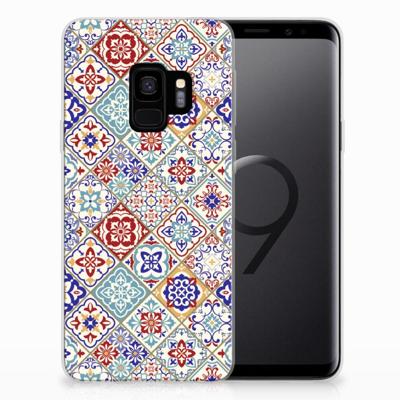 Samsung Galaxy S9 | TPU | Siliconen hoesje | Tiles Color Samsung Galaxy S9 | TPU | Siliconen hoesje | Tiles Color