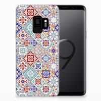 Samsung Galaxy S9 | TPU | Siliconen hoesje | Tiles Color - thumbnail
