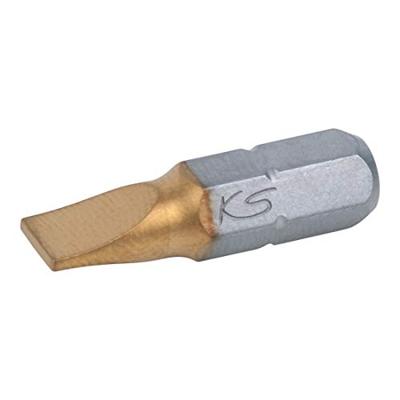 KS Tools 911.2620 Gleuf-bit 4 mm Gereedschapsstaal Titanium gecoat C 6.3 1 stuk(s)