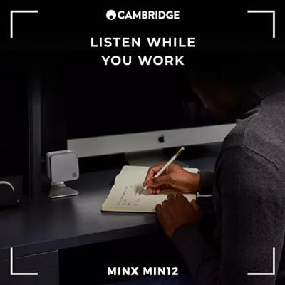 Cambridge Audio: MINX Min 12 Boekenplank Speaker - Wit
