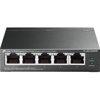 5-poorts Gigabit Easy Smart Switch met 4-poorts PoE+