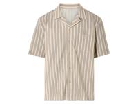 LIVERGY Heren overhemd (Beige, XL) - thumbnail