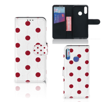 Motorola Moto E6 Plus Book Cover Cherries - thumbnail