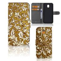 Wallet Case Samsung Galaxy J5 2017 Barok Goud - thumbnail