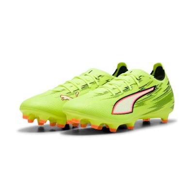 PUMA Ultra 6 Match Gras / Kunstgras Voetbalschoenen (MG) Neongeel Rood Zwart