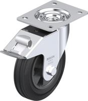 Blickle LE-VPP 160R-FI Zwenkwiel met rem Wieldiameter: 160 mm Draagvermogen (max.): 135 kg 1 stuk(s) - thumbnail
