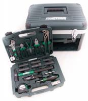 Brüder Mannesmann Gereedschapskoffer (gevuld) Doe-het-zelver (l x b x h) 485 x 360 x 310 mm - thumbnail