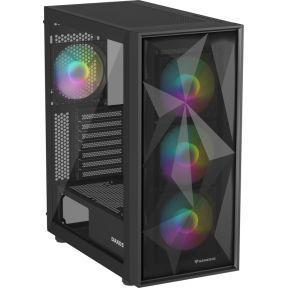 GENESIS NPC-2172 Diaxid 605 ARGB Midi Tower Zwart