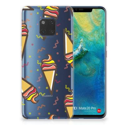 Huawei Mate 20 Pro | Siliconen Case | Icecream