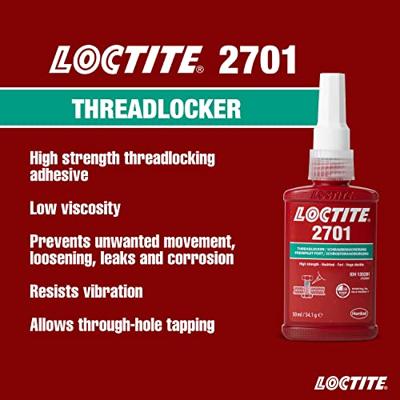 LOCTITE schroefbeveiliging "2701" 2701 50 ml water bottles