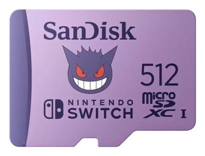 Sandisk Nintendo Switch Micro SD Geheugenkaart 512 GB
