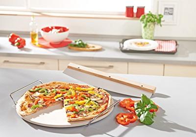 Leifheit 3159 Pizzasteen Rond Met Mes