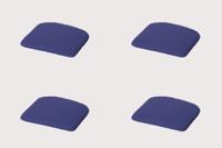 Kussen wicker york Panama safier blauw Panama safier blauw (4 stuks) Madison - Madison - thumbnail