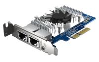 QXG-10G2T-X710 - Netwerkadapter - PCIe 3.0 x4 laag profiel - 10Gb Ethernet x 2 - voor QNAP QSW-1208-8C, QSW-M2108-2C - thumbnail