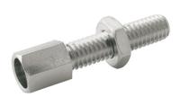 Elvedes Pot stelbout m6 messing (p15) - thumbnail