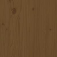 Hoofdbord 155,5x4x100 cm massief grenenhout honingbruin - thumbnail