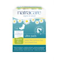 Natracare Ultra Pads Regular Maandverband 14ST - thumbnail
