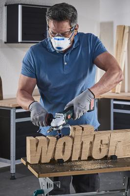 Wolfcraft Schuurelementen | Met indraaidoorn | Ø50mm | 8 stuks - 5608000