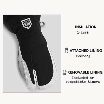 Hestra Heli Ski Female 3 Finger Ski-/snowboardhandschoenen dames 8 Hestra Heli Ski Female 3 Finger Ski-/snowboardhandschoenen dames 8