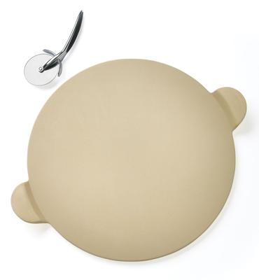 Napoleon Pro pizzasteen met pizzasnijder