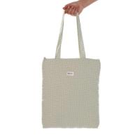 Dames handtas Versa Vichy Groen 40 x 33 cm - thumbnail
