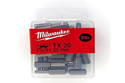 Milwaukee Schroefbits TX 20 x 25 mm - 25 stuks - 4932399596