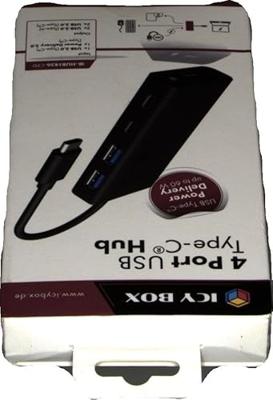 ICY BOX-HUB1426-USB hub 4 poorten USB C - thumbnail