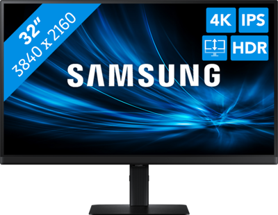 Samsung ViewFinity LS32D800UAUXEN Monitor Zwart Samsung ViewFinity LS32D800UAUXEN Monitor Zwart