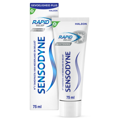 Sensodyne Tandpasta rapid relief whitening 75 Milliliter