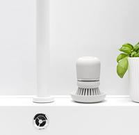 Brabantia afwasborstel + reservoir grijs - thumbnail