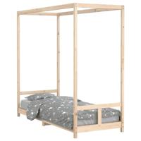 Kinderbedframe 80x200 cm massief grenenhout - thumbnail