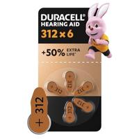 Duracell Batterij voor hoortoestel ZA312 1.45 V 1 stuk(s) 160 mAh Zink-lucht Batterie - thumbnail