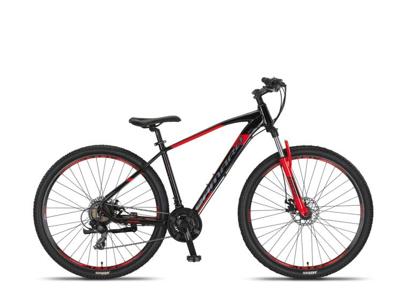 Altec Camaro MTB 27.5 Inch 45 cm Unisex 21V Mechanische schijfrem Zwart/Rood