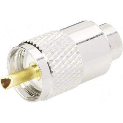 TRU COMPONENTS 1579278 UHF-connector Stekker, recht 1 stuk(s)