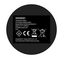 Solar tuinlamp wicker hoogte 50cm - thumbnail