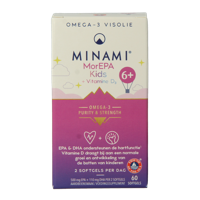 Minami MorEPA kids + vitamine D3 60 Softgels - thumbnail