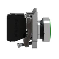 Schneider Electric XB4BA3311 XB4BA3311 Druktoets 600 V 6 A Moment (l x b x h) 52 x 30 x 47 mm IP66, IP67, IP69, IP69K 1 stuk(s) - thumbnail