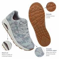 Skechers Uno-In Camo Neato 155194/CAMO Grijs-36 maat 36 - thumbnail